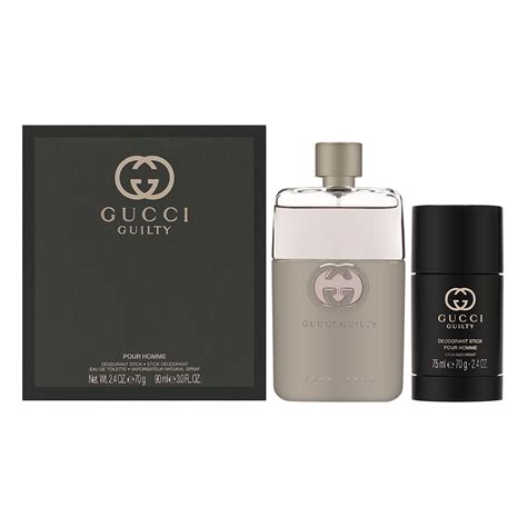 gucci guilty mens gift set|gucci guilty deodorant for men.